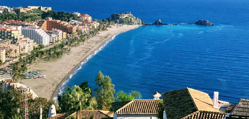 The Best Frigiliana Beaches - Playa San Cristobal