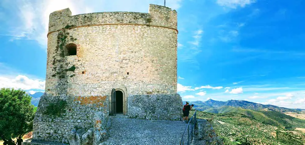 Castillo de Zahara de la Sierra en España