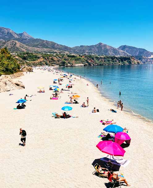 Playa Burriana Nerja S Top Beach Where To Stay Top Tours