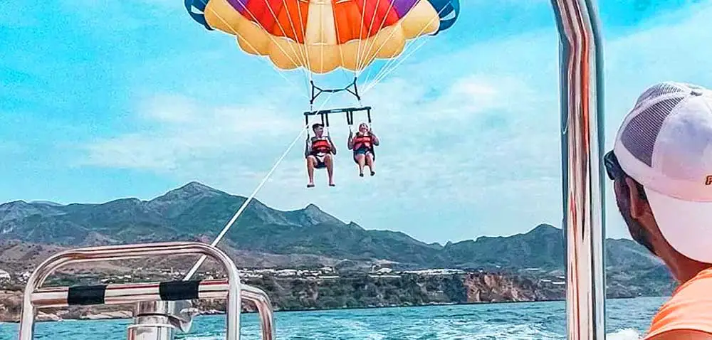 Things to Do in Nerja --> Parasailing in Nerja